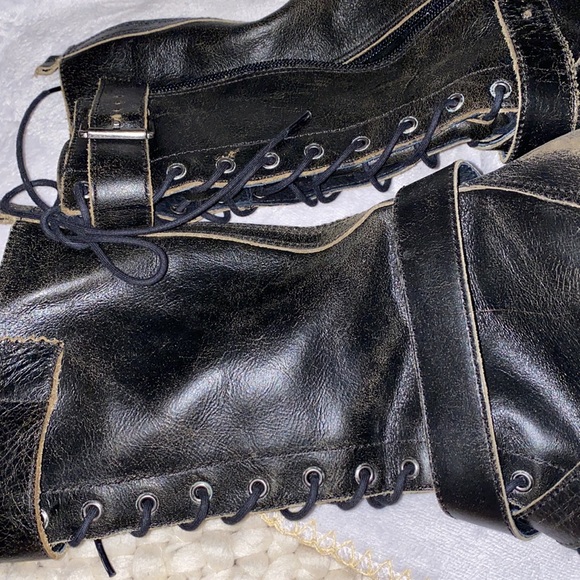 Matisse Black Combat Boots size 9 - Picture 4 of 9